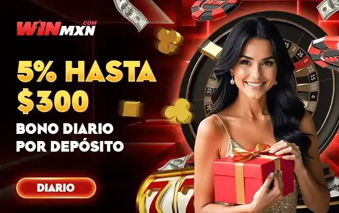 Material de marca sobre una campaña de bono diario por depósito